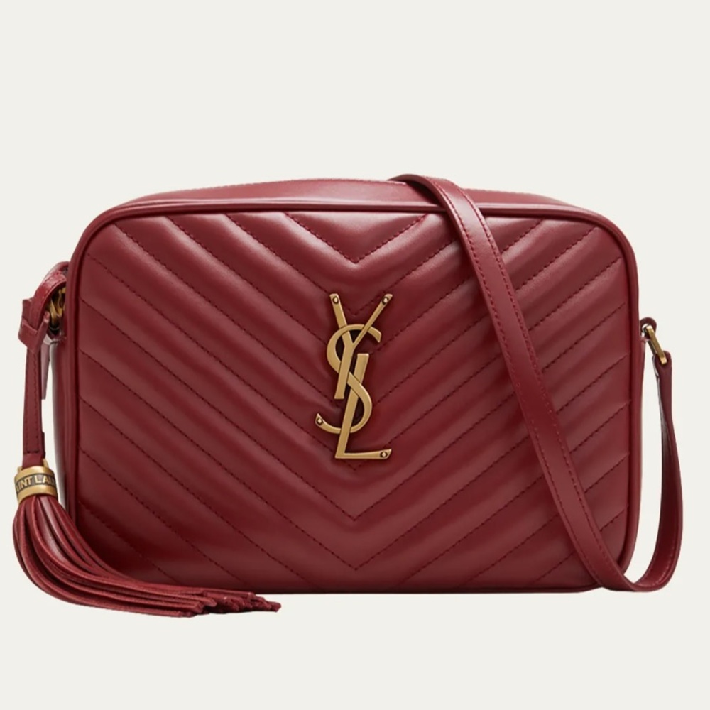 Authentic Saint Laurent Lou Medium YSL Camera Bag